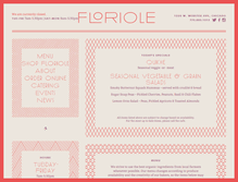 Tablet Screenshot of floriole.com